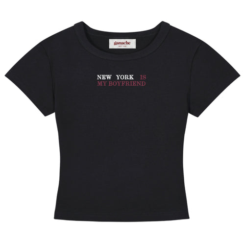 Black New York is my BF Tee front